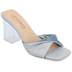 Journee Collection Womens Aylia Clear Block Heel Soft Vegan Leather Slip On Sandals 23 Journee Collection Womens Aylia Clear Block Heel Soft Vegan Leather Slip On Sandals -Journee Collection GUEST 210a29bc 6eca 4f63 a403 3b10bfdb144e