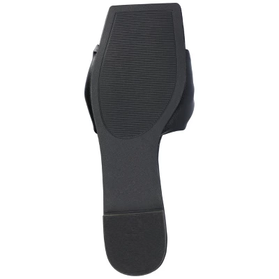 Journee Collection Womens Dianah Tru Comfort Foam Slip On Slide Flat Sandals 6 Journee Collection Womens Dianah Tru Comfort Foam Slip On Slide Flat Sandals - Image 4