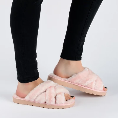 Journee Collection Womens Quiet Comfort Insole Slip On Slide Open Toe Slippers 10 Journee Collection Womens Quiet Comfort Insole Slip On Slide Open Toe Slippers - Image 8