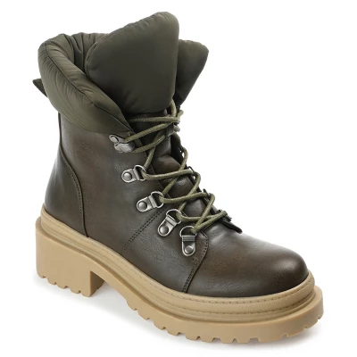 Journee Collection Womens Irrah Round Toe Block Heel Ankle Booties 12 Journee Collection Womens Irrah Round Toe Block Heel Ankle Booties - Image 10