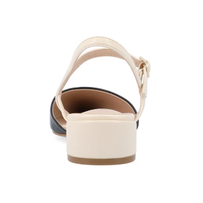 Journee Collection Womens Brynn Croco Vegan Leather Pointed Toe Flats 4 Journee Collection Womens Brynn Croco Vegan Leather Pointed Toe Flats - Image 2