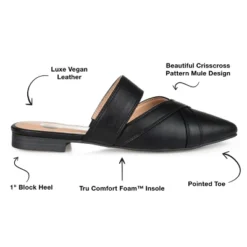 Journee Collection Womens Stasi Tru Comfort Foam Slip On Pointed Toe Mules Flats 21 Journee Collection Womens Stasi Tru Comfort Foam Slip On Pointed Toe Mules Flats -Journee Collection GUEST 24a54afd 0c68 4ce7 8e55 d6c0bcba1c86