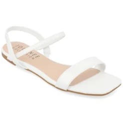 Journee Collection Womens Karren Tru Comfort Foam Pull On Sling Back Flat Sandals -Journee Collection GUEST 25665909 a9ea 484c b9aa 6054785ad2d1