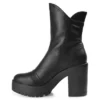 Journee Collection Womens Jaquie Round Toe Platform High Ankle Booties