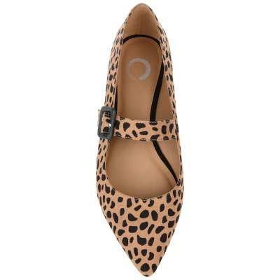 Journee Collection Womens Karissa Buckle Pointed Toe Mary Jane Flats 5 Journee Collection Womens Karissa Buckle Pointed Toe Mary Jane Flats - Image 3