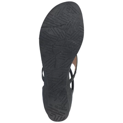 Journee Collection Womens Trayle Wedge Back Heel Zip Sandals 6 Journee Collection Womens Trayle Wedge Back Heel Zip Sandals - Image 4