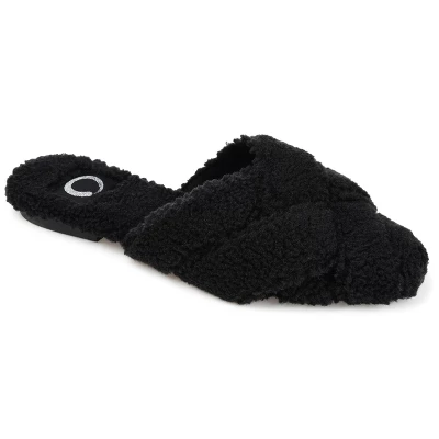 Journee Collection Women's Faux Fur Sereena Slipper 10 Journee Collection Women's Faux Fur Sereena Slipper - Image 8