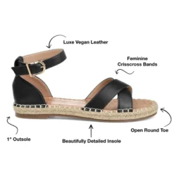 Journee Collection Womens Lyddia Espadrille Flat Sandals 21 Journee Collection Womens Lyddia Espadrille Flat Sandals -Journee Collection GUEST 27b4d5af 2a64 4d48 9175 d84391505e20