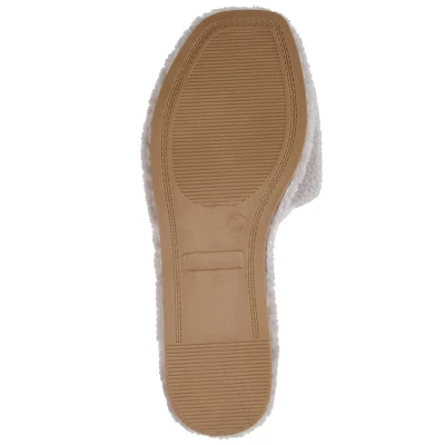 Journee Collection Women's Faux Fur Sunlight Slipper 6 Journee Collection Women's Faux Fur Sunlight Slipper - Image 4