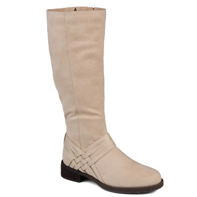 Journee Collection Womens Meg Stacked Heel Riding Boots 15 Journee Collection Womens Meg Stacked Heel Riding Boots - Image 13