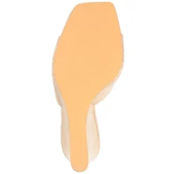 Journee Collection Womens Vivvy Tru Comfort Foam Slip On Open Square Toe Wedge Sandals -Journee Collection GUEST 2918c395 fb89 4702 8982 b2aee878d847