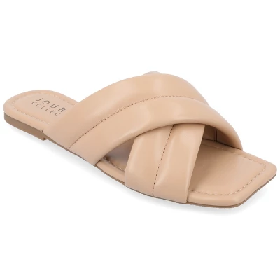 Journee Collection Womens Divyah Tru Comfort Foam Puff Strap Slide Sandals 15 Journee Collection Womens Divyah Tru Comfort Foam Puff Strap Slide Sandals - Image 13