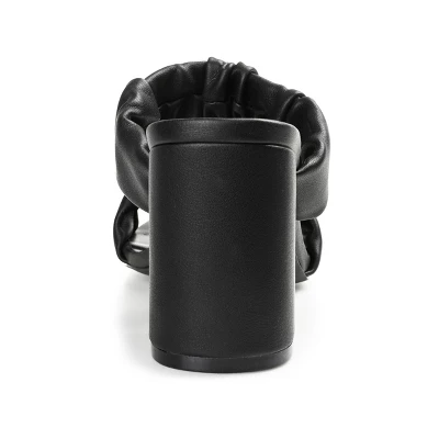 Journee Collection Womens Zoee Open Square Toe Block Heel Sandals 4 Journee Collection Womens Zoee Open Square Toe Block Heel Sandals - Image 2