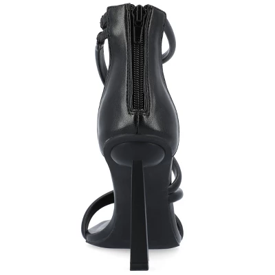 Journee Collection Womens Marza Tru Comfort Foam Mid Heel Open Toe Pumps 4 Journee Collection Womens Marza Tru Comfort Foam Mid Heel Open Toe Pumps - Image 2