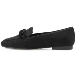 Journee Collection Womens Cordell Tru Comfort Foam Slip On Square Toe Loafer Flats