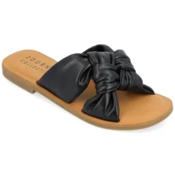 Journee Collection Womens Kianna Tru Comfort Foam Slide Puffy Flat Sandal 23 Journee Collection Womens Kianna Tru Comfort Foam Slide Puffy Flat Sandal -Journee Collection GUEST 2c078b86 6a50 47d3 bec7 b3194d6e3847