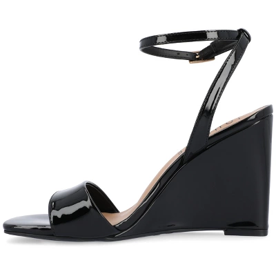 Journee Collection Womens Konna Tru Comfort Foam Mid Heel Wedge Sandals 3 Journee Collection Womens Konna Tru Comfort Foam Mid Heel Wedge Sandals