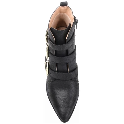 Journee Collection Womens Winsley Tru Comfort Foam Inside Zip Stacked Heel Booties 5 Journee Collection Womens Winsley Tru Comfort Foam Inside Zip Stacked Heel Booties - Image 3