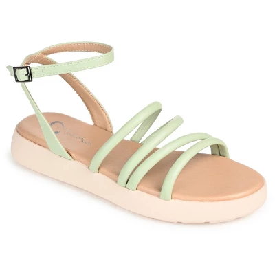 Journee Collection Womens Palomma Tru Comfort Foam Ankle Strap Flat Sandals 15 Journee Collection Womens Palomma Tru Comfort Foam Ankle Strap Flat Sandals - Image 13