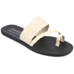 Journee Collection Womens Zindy Raffia Slip On Slide Sandal 25 Journee Collection Womens Zindy Raffia Slip On Slide Sandal -Journee Collection GUEST 2cd600ee 0140 4b49 aa7d d278bcfa8bd0