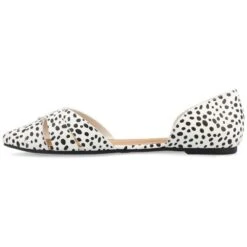 Journee Collection Womens Brandee Slip On Almond Toe Ballet Flats