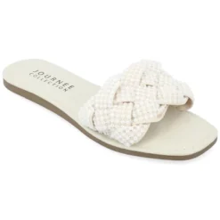 Journee Collection Womens Railley Tru Comfort Foam Slip On Slide Flat Sandals 21 Journee Collection Womens Railley Tru Comfort Foam Slip On Slide Flat Sandals -Journee Collection GUEST 2def525b 0b2e 464e 90af f650250acbce