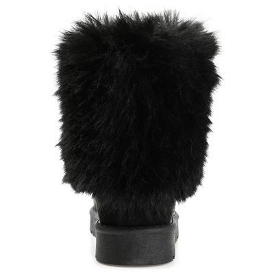 Journee Collection Womens Shanay Round Toe Pull On Winter Boots 4 Journee Collection Womens Shanay Round Toe Pull On Winter Boots - Image 2