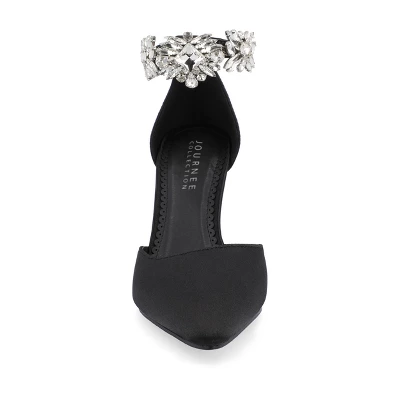 Journee Collection Women's Loxley Pointed Toe High Heel Pumps 7 Journee Collection Women's Loxley Pointed Toe High Heel Pumps - Image 5