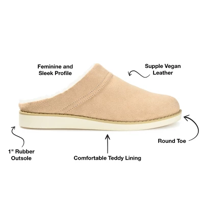 Journee Collection Womens Sabine Slip On Mules Almond Toe Slippers 9 Journee Collection Womens Sabine Slip On Mules Almond Toe Slippers - Image 7