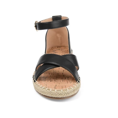 Journee Collection Womens Lyddia Espadrille Flat Sandals 7 Journee Collection Womens Lyddia Espadrille Flat Sandals - Image 5