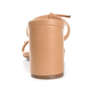 Journee Collection Womens Jessa Tru Comfort Foam Open Square Toe Block Heel Sandals Tan 9 4 Journee Collection Womens Jessa Tru Comfort Foam Open Square Toe Block Heel Sandals Tan 9 - Image 2