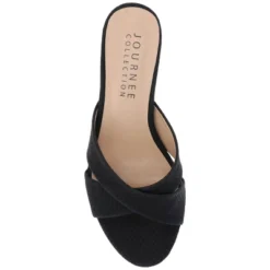 Journee Collection Womens Berkly Kitten Heel Slip On Open Toe Pumps -Journee Collection GUEST 32e3dc4f 0a1e 423d b53a ea5014cf65ee