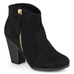 Journee Collection Womens Link Outside Zip Stacked Heel Booties 21 Journee Collection Womens Link Outside Zip Stacked Heel Booties -Journee Collection GUEST 339b44fd b00c 4601 9c9a 4095d5f34126