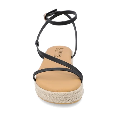 Journee Collection Womens Odelia Tru Comfort Foam Buckle Espadrille Sandals 7 Journee Collection Womens Odelia Tru Comfort Foam Buckle Espadrille Sandals - Image 5