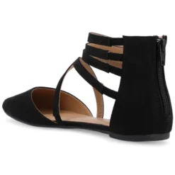 Journee Collection Womens Marlee Tru Comfort Foam Back Heel Zip Pointed Toe Cage Flats 20 Journee Collection Womens Marlee Tru Comfort Foam Back Heel Zip Pointed Toe Cage Flats -Journee Collection GUEST 33f5197b 222e 4ffd 85b7 da18e814e6c1