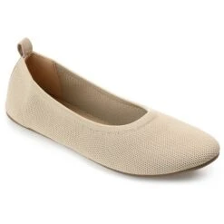 Journee Collection Womens Jersie Knit Foldable Round Toe Slip On Flats -Journee Collection GUEST 34bea132 a58c 487e 9de5 2a117c49c77f