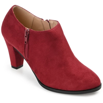 Journee Collection Womens Sanzi Comfort Insole Inside Zip Block Heel Booties 16 Journee Collection Womens Sanzi Comfort Insole Inside Zip Block Heel Booties - Image 14