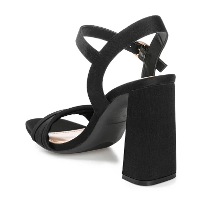 Journee Collection Womens Skiler Tru Comfort Foam Open Square Toe Block Heel Sandals 8 Journee Collection Womens Skiler Tru Comfort Foam Open Square Toe Block Heel Sandals - Image 6