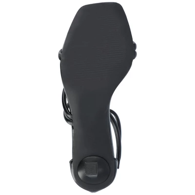 Journee Collection Womens Marza Tru Comfort Foam Mid Heel Open Toe Pumps 6 Journee Collection Womens Marza Tru Comfort Foam Mid Heel Open Toe Pumps - Image 4