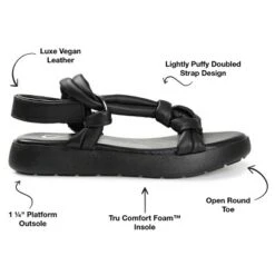 Journee Collection Womens Marri Tru Comfort Foam Multi Strap Flat Sandals 21 Journee Collection Womens Marri Tru Comfort Foam Multi Strap Flat Sandals -Journee Collection GUEST 371bf2f0 8e6f 4ae9 86c3 91ffa0c5e68d