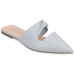 Journee Collection Womens Enniss Open Side Pointed Toe Mule Flats -Journee Collection GUEST 3721956a 4ad4 4117 bc25 7efe20cdf80c