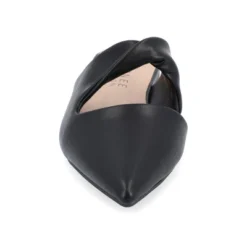 Journee Collection Womens Enniss Open Side Pointed Toe Mule Flats -Journee Collection GUEST 386d4cfb 5acd 49aa ade7 a5ae15e1d87d