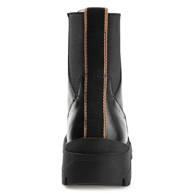 Journee Collection Womens Hallam Round Toe Block Heel Hiker Booties 4 Journee Collection Womens Hallam Round Toe Block Heel Hiker Booties - Image 2