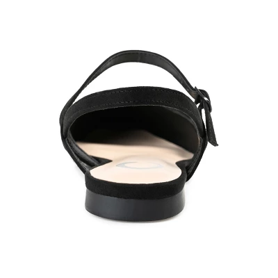 Journee Collection Womens Nysha Tru Comfort Foam Buckle Square Toe Ballet Flats 4 Journee Collection Womens Nysha Tru Comfort Foam Buckle Square Toe Ballet Flats - Image 2