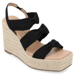 Journee Collection Womens Santorynn Tru Comfort Foam Sling Back Espadrille Platform Wedge Sandals 23 Journee Collection Womens Santorynn Tru Comfort Foam Sling Back Espadrille Platform Wedge Sandals -Journee Collection GUEST 3960f667 07cd 4cf7 8616 a32d5d4f5943