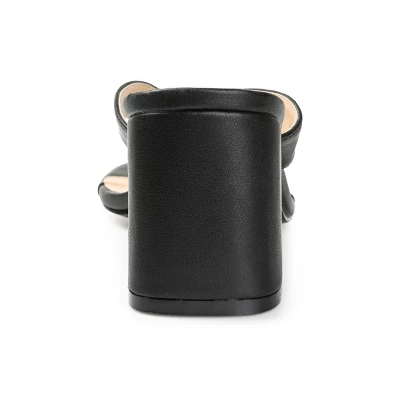 Journee Collection Womens Alika Slip On Block Heel Sandals 4 Journee Collection Womens Alika Slip On Block Heel Sandals - Image 2