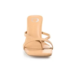Journee Collection Womens Tallie Tru Comfort Foam Open Toe Mid Heel Pumps Tan 12 -Journee Collection GUEST 3bb66f98 2745 4b2d 8c43 a82c337a723d