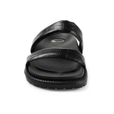 Journee Collection Womens Stellina Slide Flat Sandals 7 Journee Collection Womens Stellina Slide Flat Sandals - Image 5