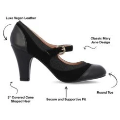 Journee Collection Womens Siri Round Toe Mid Block Heel Pumps 22 Journee Collection Womens Siri Round Toe Mid Block Heel Pumps -Journee Collection GUEST 3d218660 635f 425a 82be f2a2a04002a8