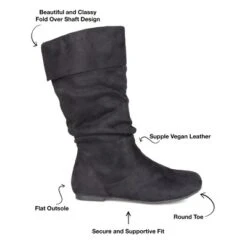 Journee Collection Wide Calf Women's Shelley-3 Boot 19 Journee Collection Wide Calf Women's Shelley-3 Boot -Journee Collection GUEST 3d9e8633 c630 424b 814b e5c4cf0c7bdc